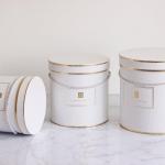 طقم 3 صناديق مجموعة صناديق الدائرة الفاخرة