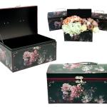 طقم 3 صناديق خشب فاخر 3 احجام للهدايا الفاخرة