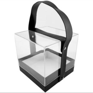 بوكس الهداية مربع شفاف الفاخر