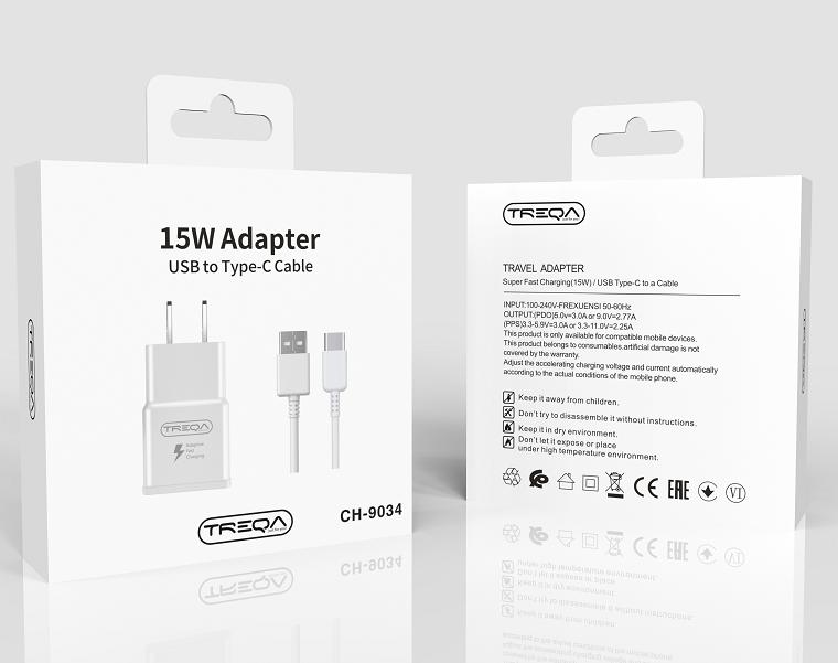 الشاحن من TREQA