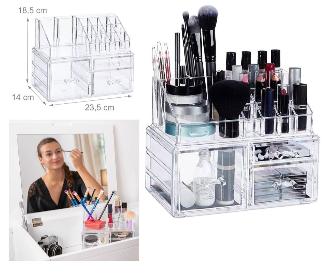 منظم المكياج الأكريليك