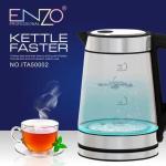 هيتر ستانلس زجاجي ،2200واط ENZO الايطالية