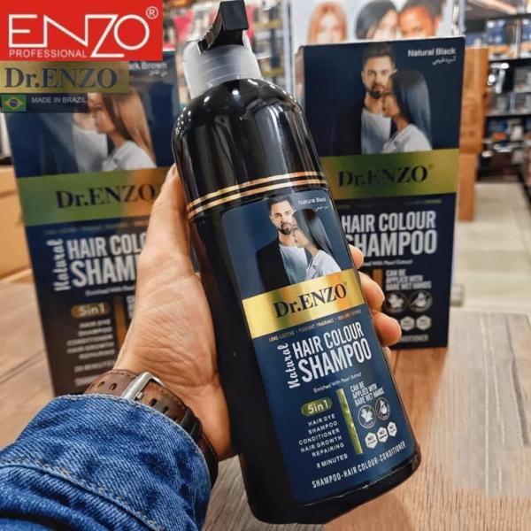 شامبو صبغة ENZO الايطالي