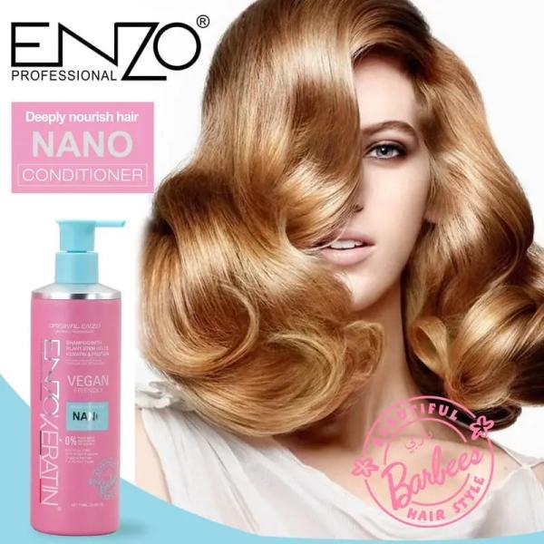 شامبو بخلاصة الخلايا الجذعية النباتية، الكيراتين والبروتين