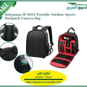 حقيبة كاميرا حقيبة الظهر الرياضية المحمولة INDEPMAN DL-B012