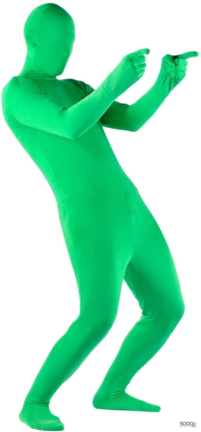 لباس الكروما الشهير للمشاهد السينمائية Body Green Screen Suit Video Chroma Key