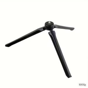 ميني ترايبود حامل ثلاثي القوائم متعدد الاستخدامات قياس البرغي 1/4'' مع حامل (مشبك) للهاتف