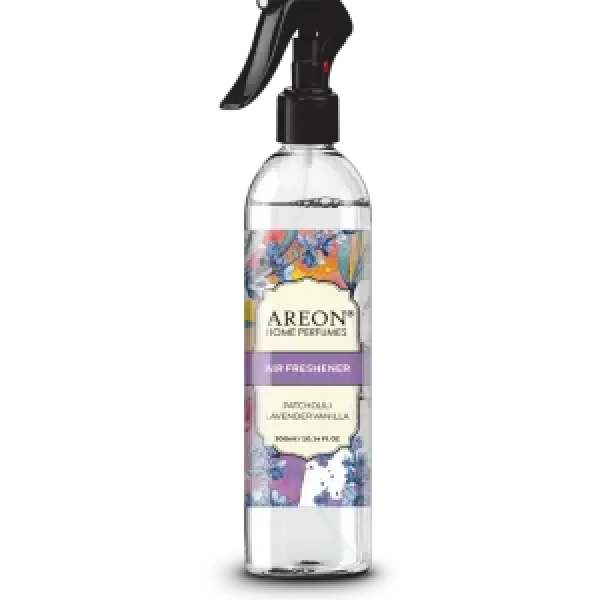 اريون معطر للسيارة والمنزل 300 مل برائحة الفانيلا والافندر والباتشولي