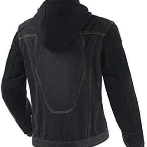 جاكيت جينز لسائق الدراجة +حماية