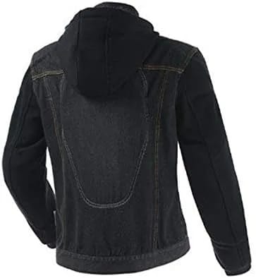 جاكيت جينز لسائق الدراجة +حماية