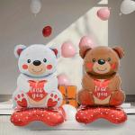 بالونات الدببة الرومانسية