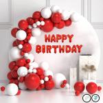 بالون على شكل ,happy birthday,