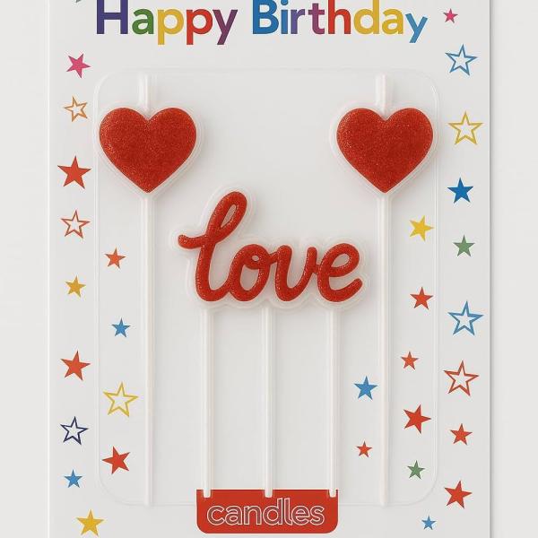 باقة شموع رومنسية