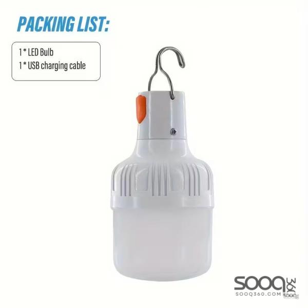 لمبة تخييم شحن مع تعليقة للخيمة