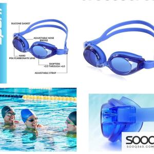 نظارة سباحة جودة عالية مع ربر ممتاز يمنع دخول الماء