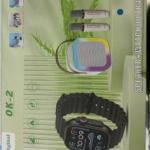 ساعة ذكية مع اكسسورات كاملة