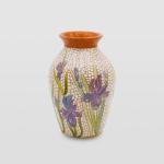 مزهرية مشغولات خزفية سوسنة