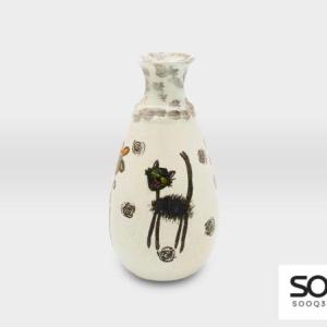 مزهرية مشغولات خزفية اون اجليز