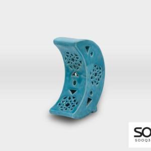 هلال ستاند مشغولات خزفية فيروزي