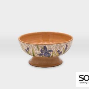 جاط كأس مشغولات خزفية سوسنة