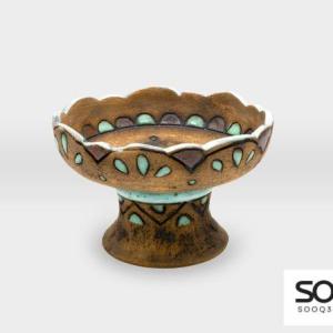 جاط كأس مشغولات خزفية زخارف