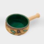 مقلاة فخارية مشغولات خزفية زخارف