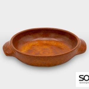 صينية طبخ فخارية مشغولات خزفية جليس سادة