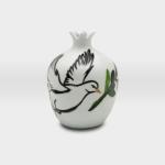 مزهرية مشغولات خزفية يمامة السلام