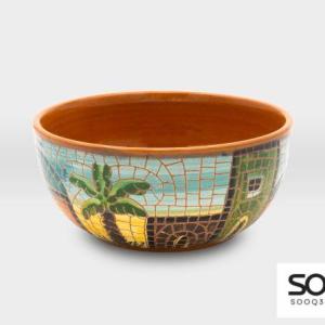 زبدية مشغولات خزفية قرية