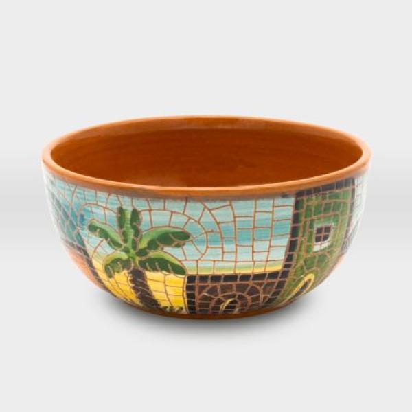 زبدية مشغولات خزفية قرية