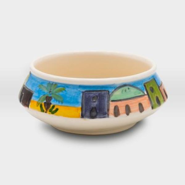 زبدية مشغولات خزفية قرية