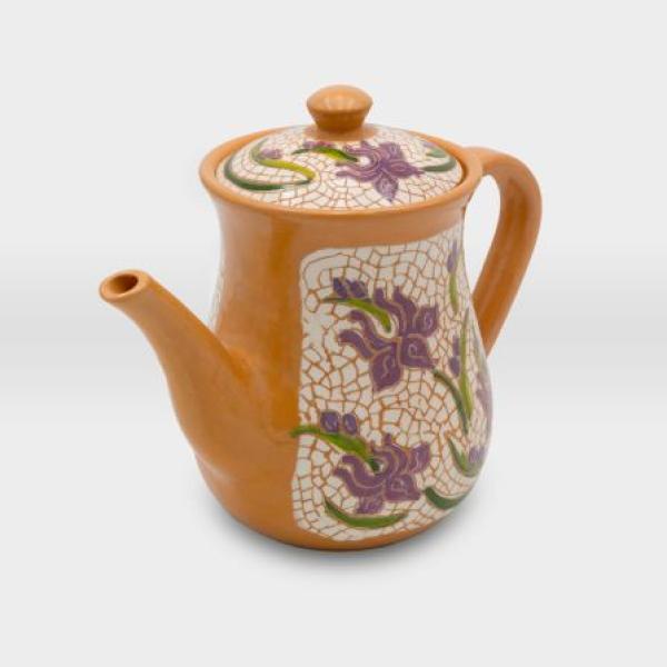 بريق شاي مشغولات خزفية سوسنة