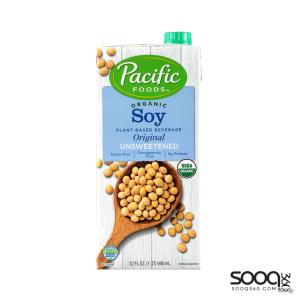 باسيفيك حليب الصويا العضوي الغير محلى 946مل