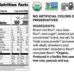 نايتشرز باث حبوب الافطار العضوية شوكولاته و فراولة شكل سلحفاة 284غ