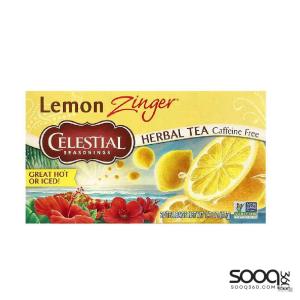سليستيال شاي ليمون وزننجبيل منزوع الكافيين 47غ