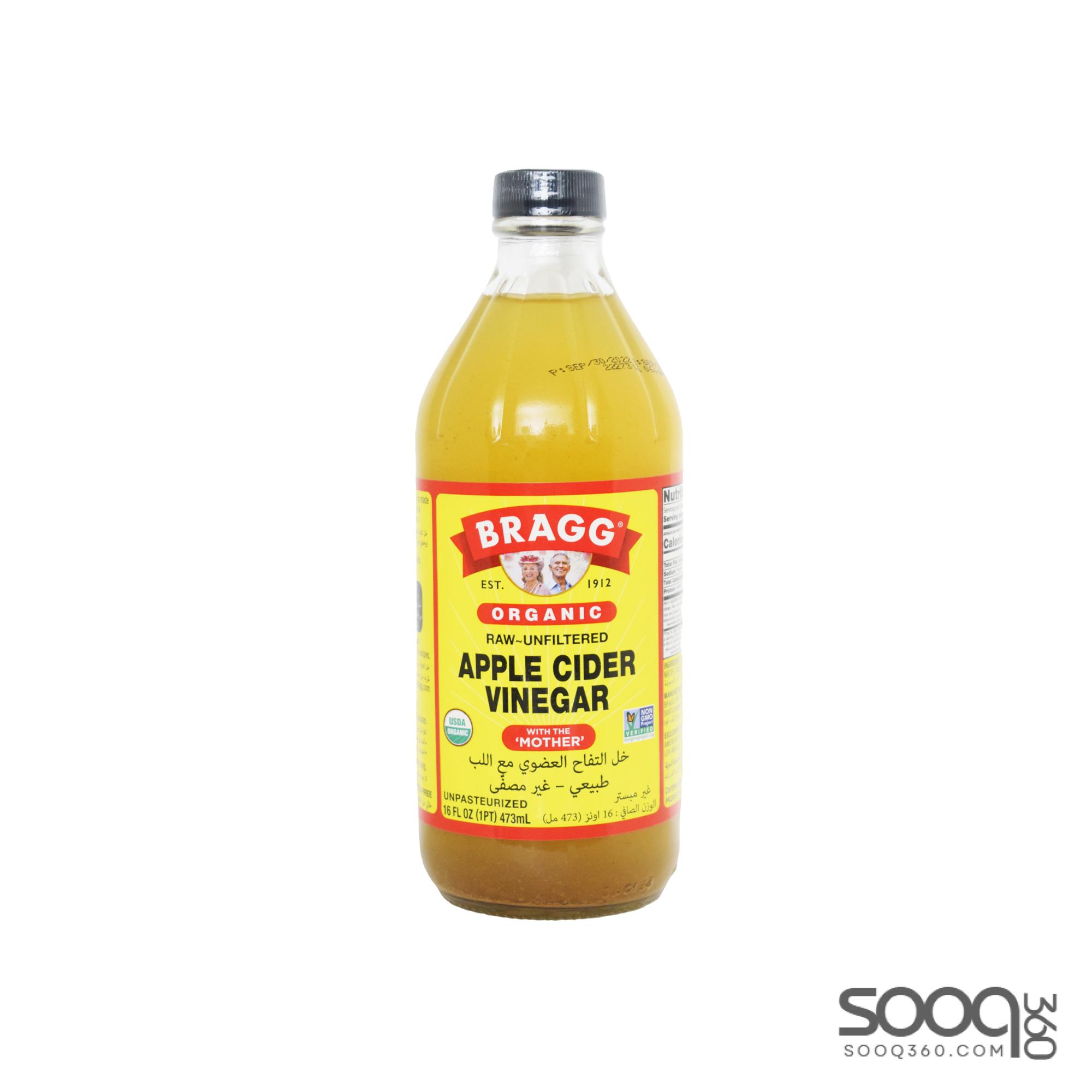 براج خل التفاح العضوي 473 مل