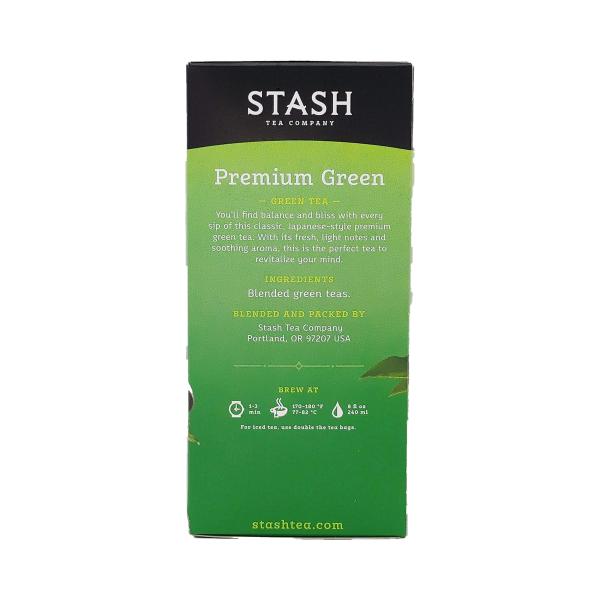 ستاش شاي اخضر خالي من الكافيين 33 غ