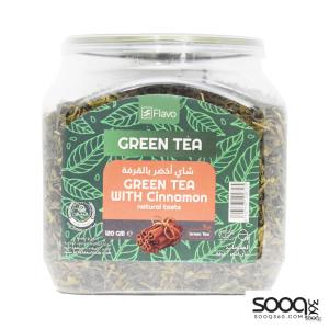 فلافو شاي اخضر بالقرفة 120 غ