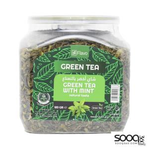 فلافو شاي اخضر بالنعناع 120 غ