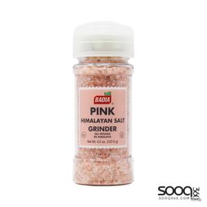 باديا ملح الهيمالايا الزهري مع مطحنة 127.6 غ