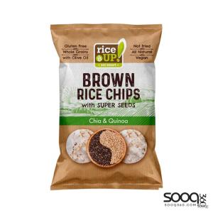 رايس اب شيبس ارز اسمر مع بذور شيا والكينوا 60 غ