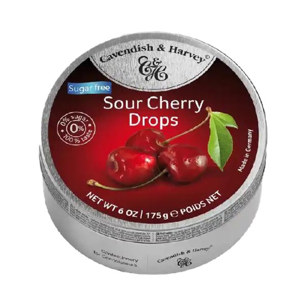 ملبس كافندش نكهة الكرز خالي سكر 175 غم