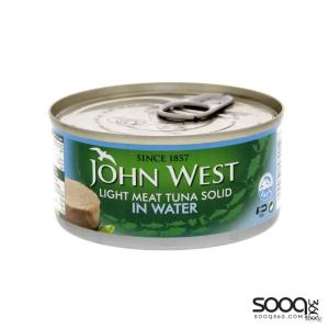 جون وست لحم تونا لايت فاتح قطعة واحدة في الماء170 غ