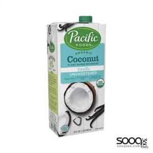 باسيفيك حليب جوز الهند فانيلا غير محلى العضوي 946 مل