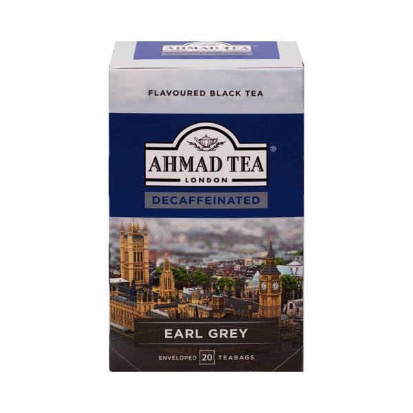 شاي احمد اسود معطر بدون كافيين 20 مدالية