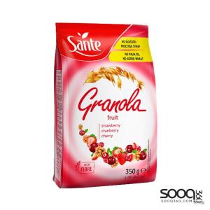 سانتي جرانولا فراولة كرانبيري كرز 350غ