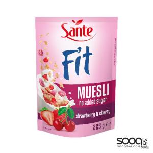 سانتي فيت ميوزلي فراولة و كرز 225غ
