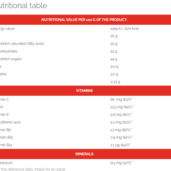جو ان فيتامين بار جوز الهند 50 غ