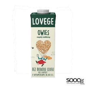 لوفج حليب شوفان خالي سكر مضاف 1لتر