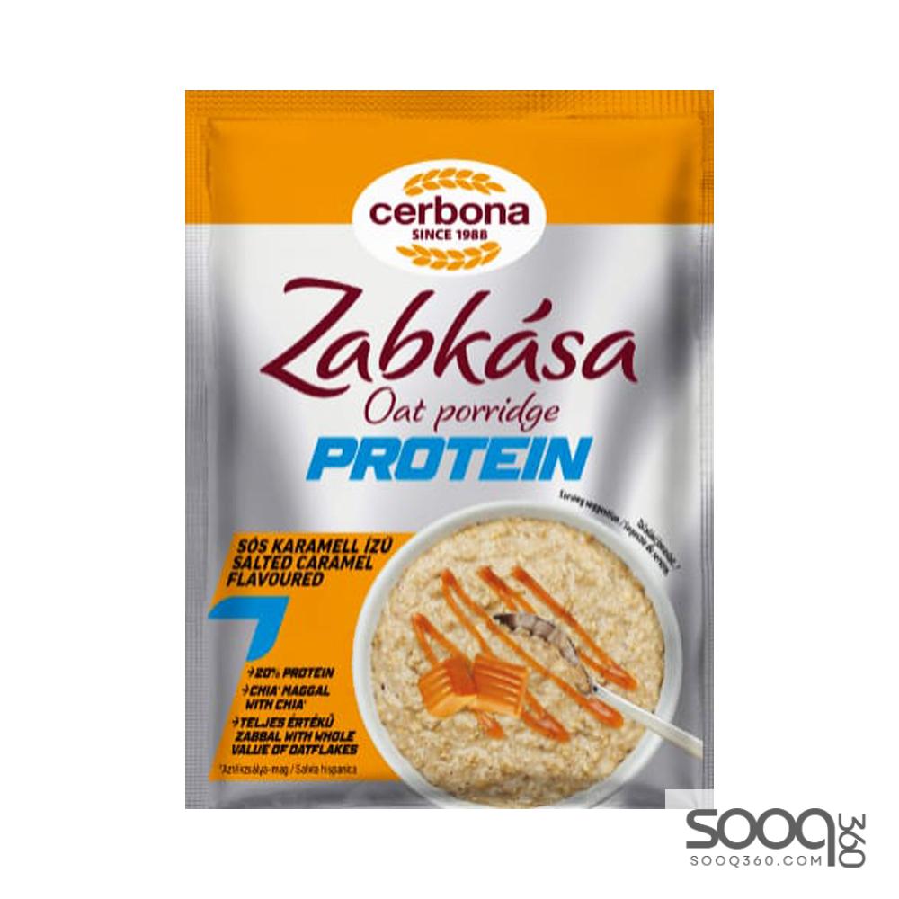 سيربونا شوفان عالي البروتين كراميل 60 غ